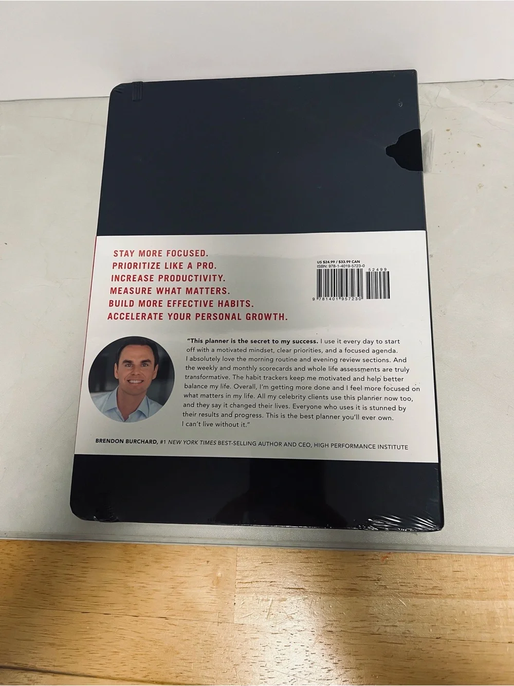Set of 2 The High Performance Planner Brendon Burchard Productivity Planners